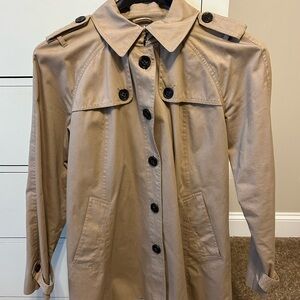 Banana Republic Khaki Trench Coat